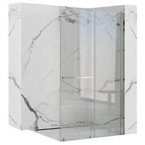 Dušo sienelė Rea Cortis Walk-in, 120 cm x 199 cm, skaidri sp./chromo sp./grūdintas
