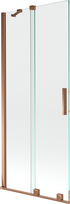 Vonios sienelė Mexen Velar II, 80 cm x 150 cm, rose gold sp./grūdintas