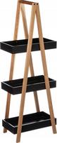 Vonios lentyna 5five Simply Smart, ruda sp./juoda sp., 20 cm x 30 cm x 82 cm
