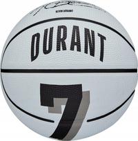 Krepšinio kamuolys Wilson NBA Player Icon Kevin Durant Mini, 3 dydis, balta sp.