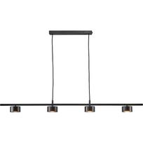 Šviestuvas kabinamas Domoletti Luca P19070-4B, LED, 3000 °K, 4 x 4 W, juoda sp.