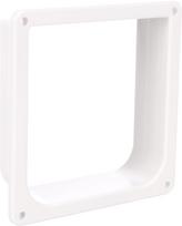Durų landa, galinis skydelis Flamingo 561536, 19 cm x 5 cm x 20 cm