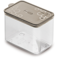 Birių produktų indas Gio`style Tengo, 1.2 l, 15.5 cm x 10 cm, skaidri sp./rusva sp.
