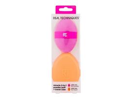 Makiažo kempinėlė Real Techniques Miracle 2-In-1 Powder Puff, oranžinė sp.