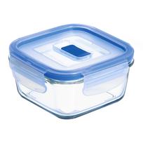 Dėžutė maistui Luminarc Pure Box Active, 0.38 l, 10 cm x 10 cm, skaidri sp./mėlyna sp.