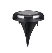 Įsmeigiamas šviestuvas su saulės baterija Domoletti MS10691, IP44, juoda sp.