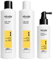 Plaukų priežiūros priemonių rinkinys Nioxin System 1 Kit, 3 vnt., 350 ml