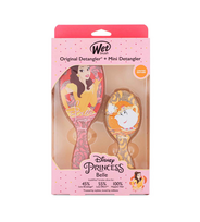 Plaukų šepetys Wet Brush Disney Princess Belle, įvairių spalvų, 2 vnt.