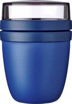 Dėžutė maistui Mepal Ellipse, 0.7 l, 10.7 cm x 10.7 cm, mėlyna sp.