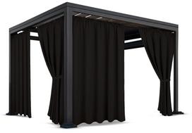 Pavėsinės užuolaidos ZMOT-11, 155 x 250 cm, juoda sp.