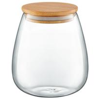 Birių produktų indas Ambition Belly, 1 l, skaidri sp./ruda sp.