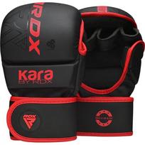 MMA pirštinės RDX Shooter F6 Matte, juoda sp./raudona sp., L/XL