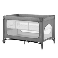 Maniežas Lionelo Jasmin Easy Fold 123 x 67 cm, akmens pilka