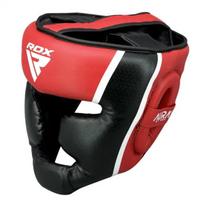 Bokso šalmas RDX Aura Plus T-17 HGR-T17RB-L+, juoda sp./raudona sp., L