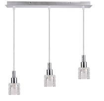 Šviestuvas lubų Candellux Lighting Rubik, G9, 3 x 40 W, skaidri sp.