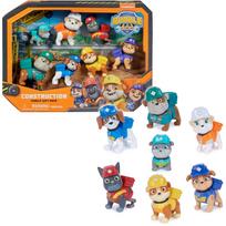Figūrėlių rinkinys Spin Master Paw Patrol Rubble & Crew, 5 cm, 7 vnt., įvairių spalvų