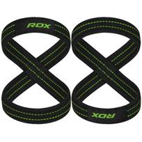 Treniruočių diržas, kėlimo RDX WAC-W8AGN-S, 25.4 cm, juoda sp., 2 vnt.
