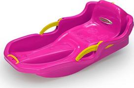 Plastikinės rogės Jamara Bob Comfort, rožinė sp., 80 cm x 46.5 cm