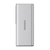 Nešiojamas įkroviklis (Power bank) Romoss PPU20, 20000 mAh, 130 W, sidabro sp.