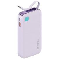 Nešiojamas įkroviklis (Power bank) Usams XY Series US-CD224, 10000 mAh, 20 W, violetinė sp.