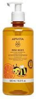 Vaikiška dušo želė Apivita Mini Bees, 500 ml