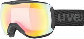 Slidinėjimo akiniai Uvex Downhill 2100 V, juoda sp./geltona sp./rožinė sp.