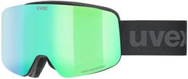 Slidinėjimo akiniai Uvex Pwdr 5508502030, juoda sp./žalia sp.