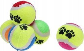 Žaislas šuniui, kamuoliukas DOGS COLLECTIONS Tennis Balls, įvairių spalvų