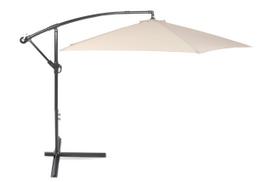 Sodo skėtis Malabo, 300 cm, pilka sp./šviesiai ruda - ecru