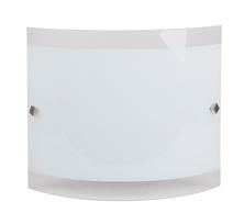 Šviestuvas sieninis Candellux Lighting Nova Plate 10-74068, R7s, 2 x 60 W, skaidri sp./balta sp.