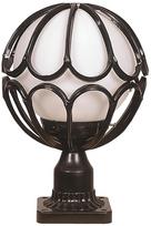 Pastatomas lauko šviestuvas Opviq BSU-68081-BSY-M5-KOP, 60W, E27, IP65, juoda sp., 23 cm x 38 cm