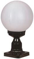 Pastatomas lauko šviestuvas Opviq BSU-68160-BSY-M1KOP, 60W, E27, IP65, juoda sp., 20 cm x 35 cm