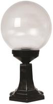 Pastatomas lauko šviestuvas Opviq BSU-68160-BSY-M2-K, 60W, E27, IP65, juoda sp., 25 cm x 47 cm