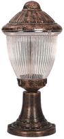 Pastatomas lauko šviestuvas Opviq BSU-68210-BKR-K, 60W, E27, IP65, ruda sp., 23 cm x 54 cm