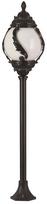 Pastatomas lauko šviestuvas Opviq BSU-68182-BSY-M1-B, 60W, E27, IP65, juoda sp., 30 cm x 110 cm