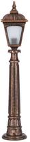 Pastatomas lauko šviestuvas Opviq BSU-68185-BKR-M1-B, 60W, E27, IP65, bronzos sp./ruda sp., 20 cm x 100 cm