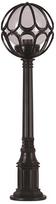 Pastatomas lauko šviestuvas Opviq BSU-68081-BSY-M3-B, 60W, E27, IP65, juoda sp., 23 cm x 95 cm