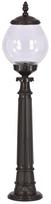 Pastatomas lauko šviestuvas Opviq BSU-68194-BSY-B, 60W, E27, IP65, juoda sp., 25 cm x 95 cm