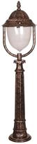 Pastatomas lauko šviestuvas Opviq BSU-68212-BKR-M1-B, 60W, E27, IP65, bronzos sp./ruda sp., 30 cm x 115 cm