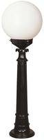 Pastatomas lauko šviestuvas Opviq BSU-68160-BSY-M3-BOP, 60W, E27, IP65, juoda sp., 25 cm x 95 cm