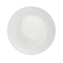 Lėkštė pietų Ambition Perla, Ø 22 cm, balta sp.