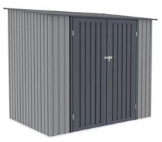 Sodo sandėliukas Kent, 149 cm x 222 cm x 194 cm, pilka sp.