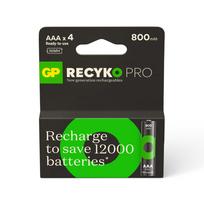 Įkraunamas elementas GP, AAA, 800 mAh, 4 vnt.