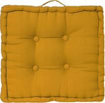 Kėdžių pagalvėlė Atmosphera Floor Seat, geltona sp., 40 cm x 40 cm