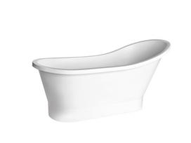 Vonia, laisvai pastatoma Besco Gloria Matt, 160 cm x 68 cm x 77.5 cm, ovalas, balta sp.