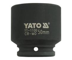 Šešiakampis smūginis lizdas Yato YT-1100, HEX, 72 mm, 50 mm, 3/4"