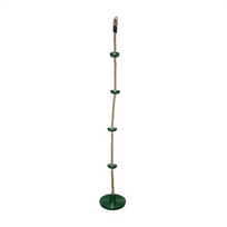 Pakabinamos sūpynės vaikams, 30 cm, 200 cm, tamsiai žalia sp.