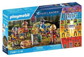 Konstruktorius Playmobil Novelmore My Figures Knights Of Novelmore 71487, 45 vnt., įvairių spalvų