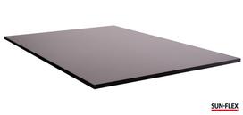 Stalviršis Sunflex, juoda sp., 160 cm x 80 cm