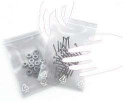 Maišelis Zip-Lock, 25 cm x 18 cm, 100 vnt., skaidri sp.